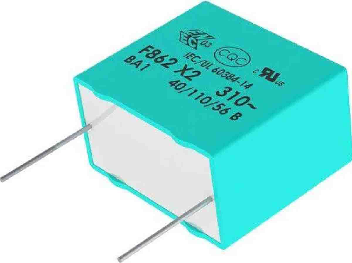 KEMET F862 Metallised Polypropylene Film Capacitor, 310V ac, 10%, 560nF, Through Hole