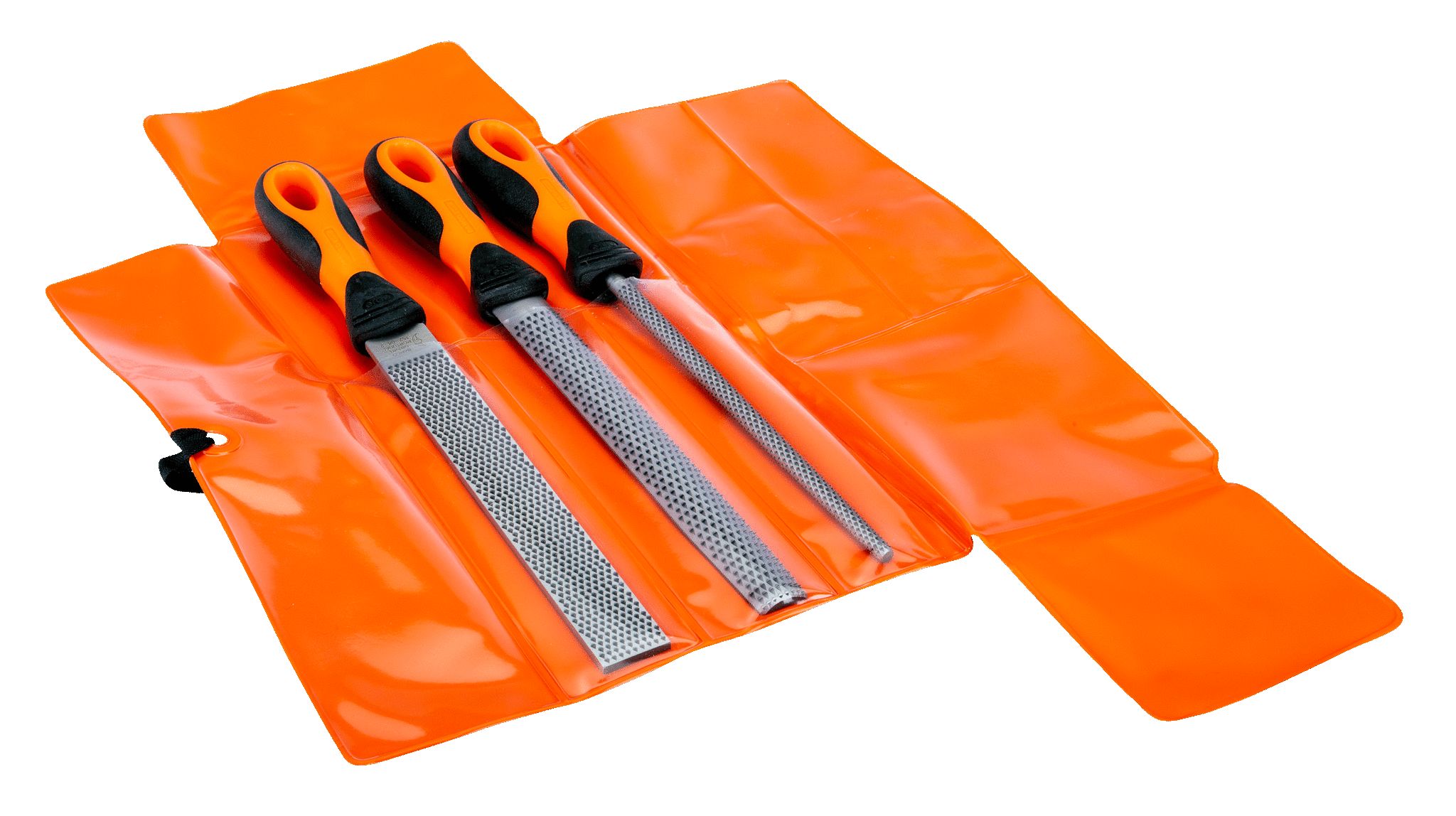 Bahco 200mm, Bastard, Flat Homeowner File With Soft-Grip Handle