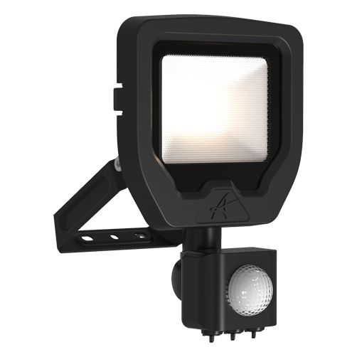 Ansell Lighting Calinor EVO Floodlight, Security Floodlight, 10 W, 1100 lm, IP65 PIR, 240 V