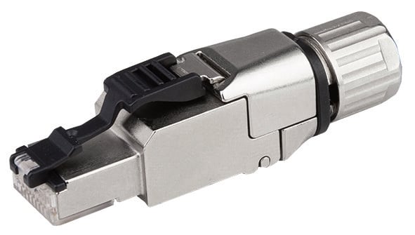 WAGO 750 Series Plug RJ45 Connector, Cat6a 1 Port 8 -Way