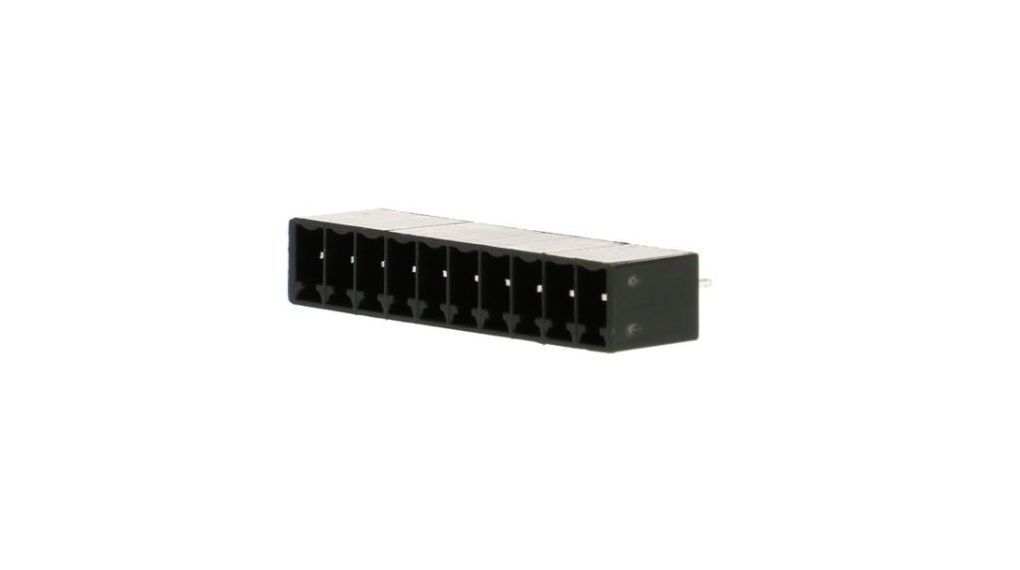Molex, 3.5mm Pitch, 39501, 10 Way, Vertical, Pluggable Terminal Block, Through Hole, 395011010