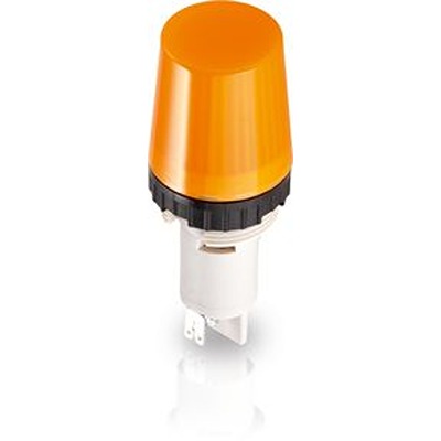 RAFI Red Round Push Button Lens for Use with Signal Lamps