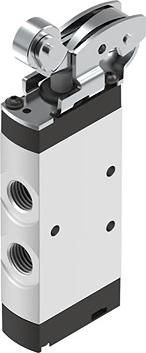 Festo Roller Lever 5/2 Pneumatic Manual Control Valve VMEF Series, G 1/4, 1/4in, 8047093