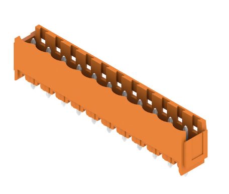 Weidmuller, 5.08mm Pitch, OMNIMATE SL, 11 Way, , Pluggable Terminal Block, Header, Through Hole, Solder Termination,