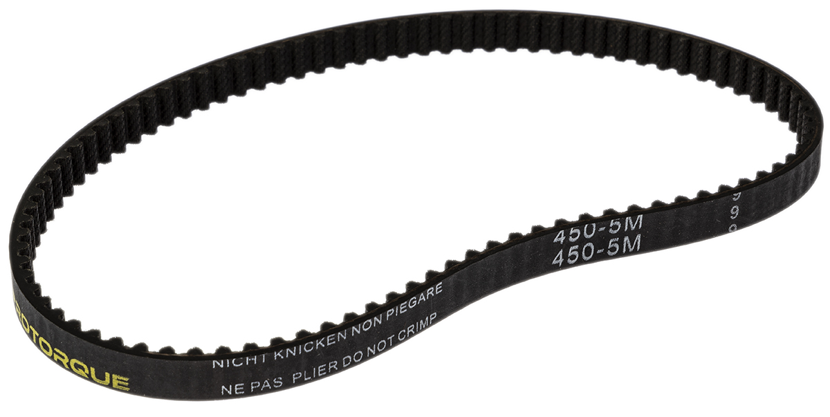 RS PRO Timing Belt, 90 Teeth, 450mm Length, 9mm Width