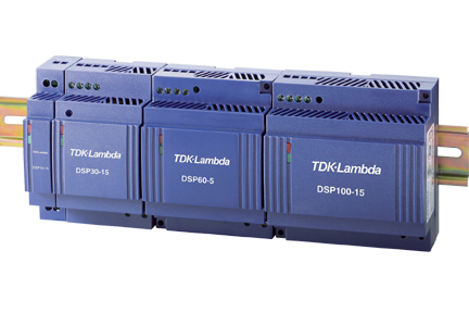 TDK-Lambda DSP Switched Mode DIN Rail Power Supply, 90 → 264 V ac / 120 →370V dc ac, dc Input, 15V dc dc