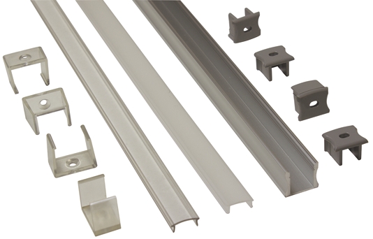 PowerLED LED Mount for Flexible LED Strips 1000 x 17mm