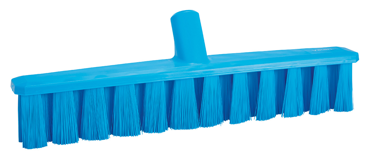 Vikan Broom, Blue With PET Bristles
