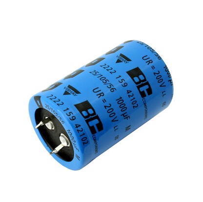 Vishay 470μF Aluminium Electrolytic Capacitor 250V dc, Snap-In - MAL225943471E3