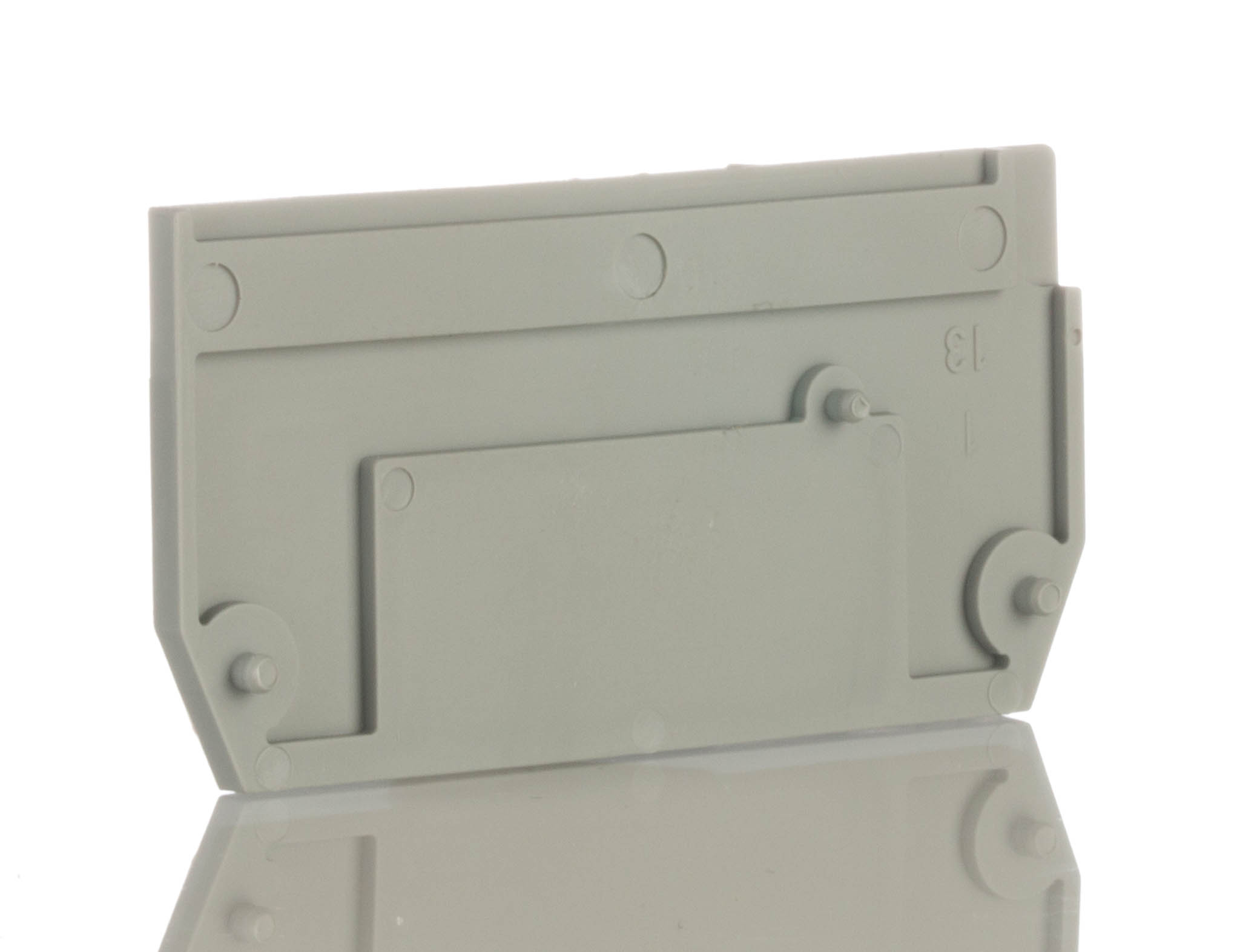 WAGO 279 Series End and Intermediate Plate for Use with 279 Series Terminal Blocks