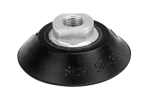 EMERSON ? AVENTICS 75mm Flat Chloroprene Rubber Suction Cup 7320750000, 1/4 in
