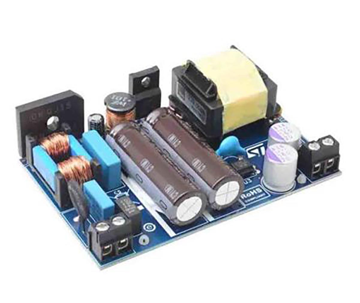 STMicroelectronics SRK1000B Adaptive Synchronous Rectification Controller Flyback Converter for STF80N10F7 for