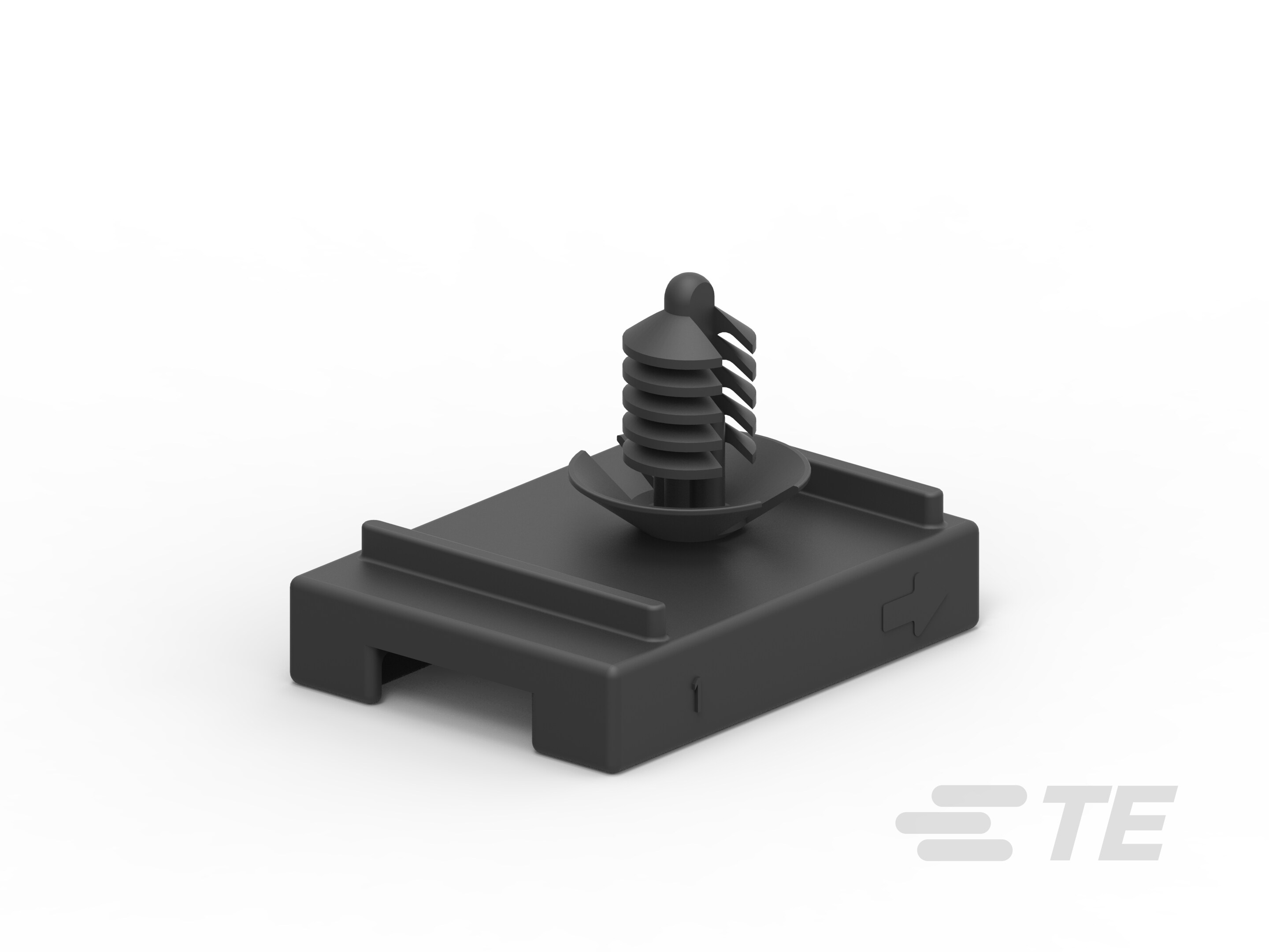 TE Connectivity, 1924487, AMPSEAL 16 Male Mounting Clip for use with AMPSEAL Automotive Connectors