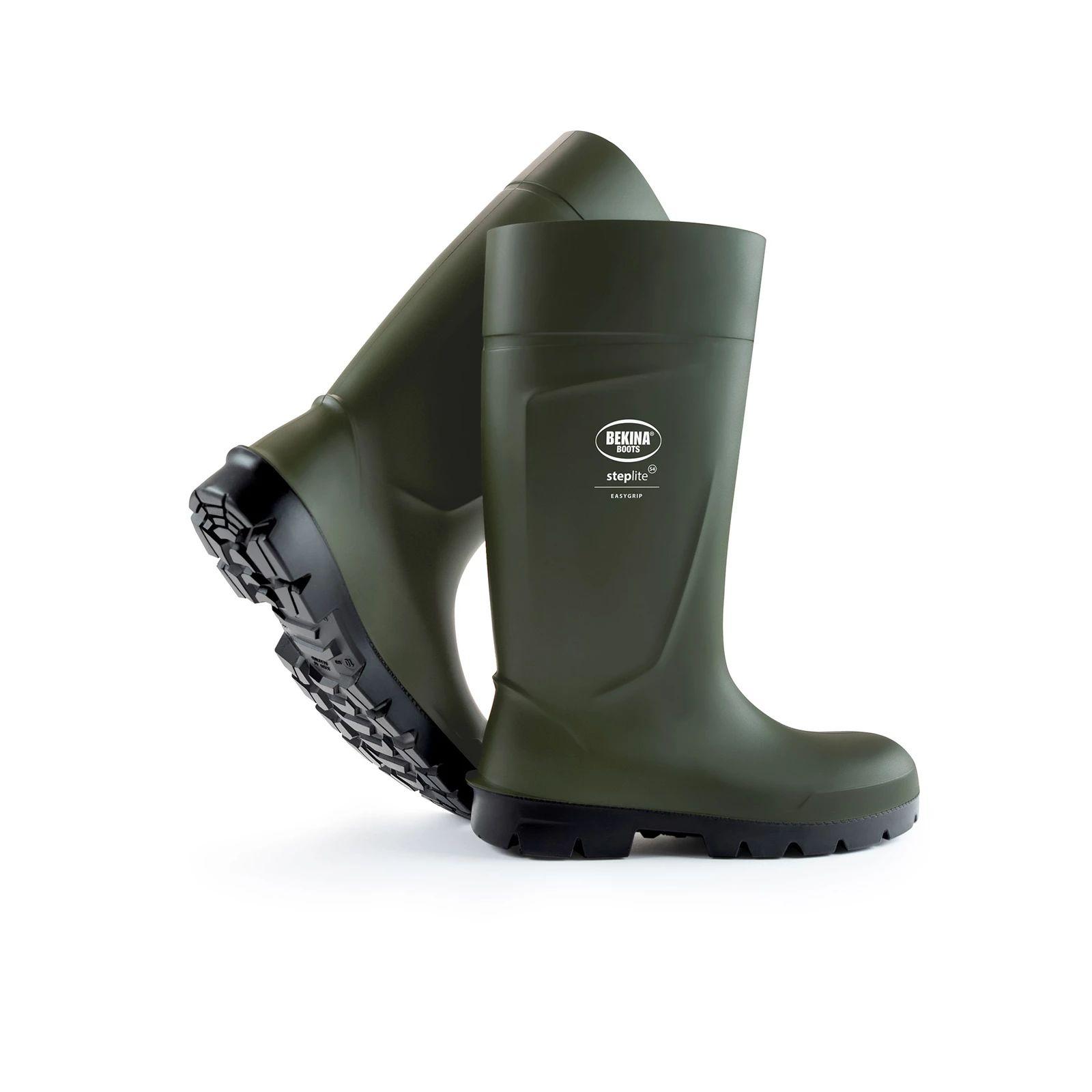Bekina Steel Toe Capped Unisex Safety Wellingtons, UK 6, EU 39