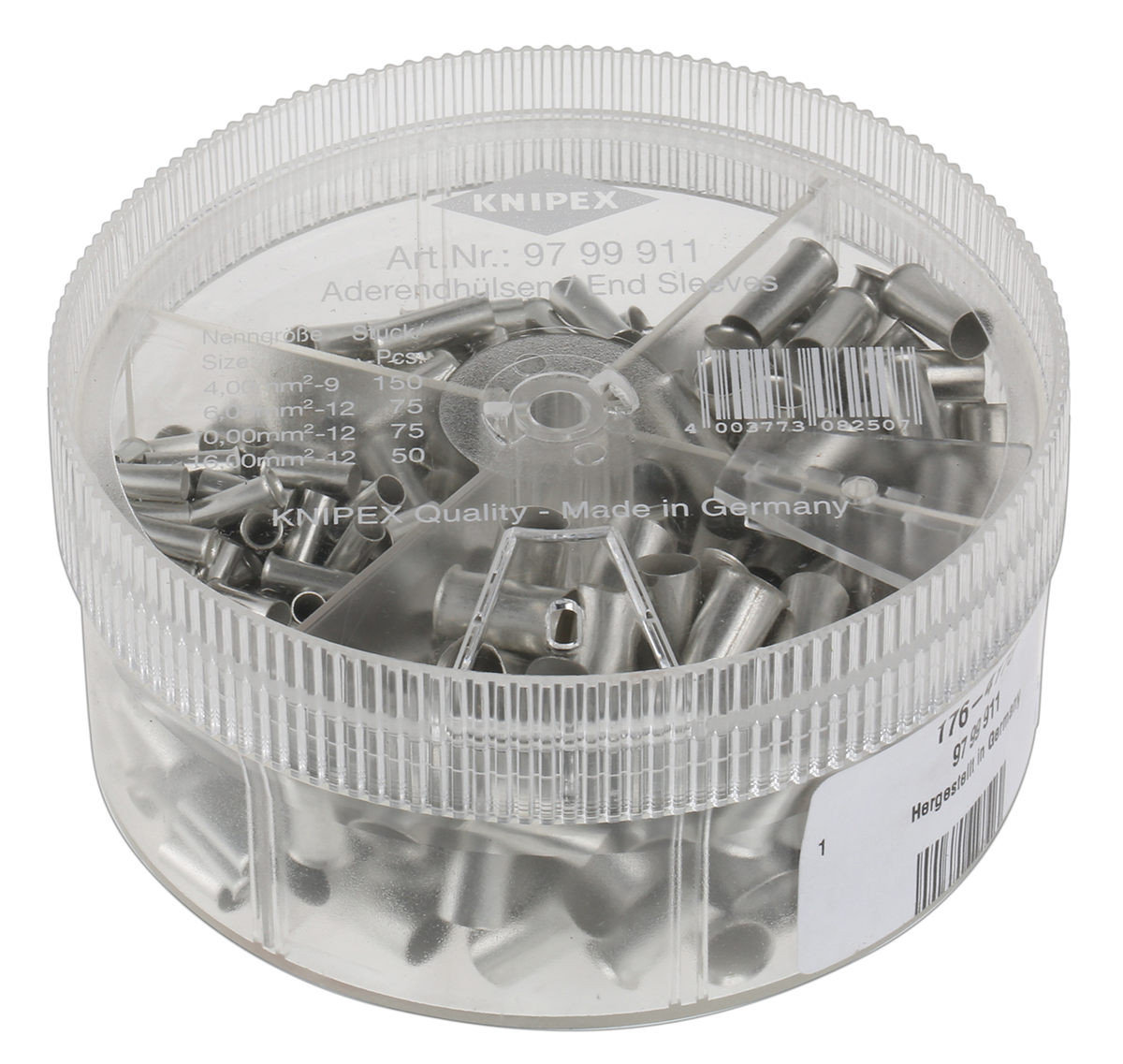 Knipex Crimp Assortment Kit Bootlace Ferrule Crimp terminal Kit