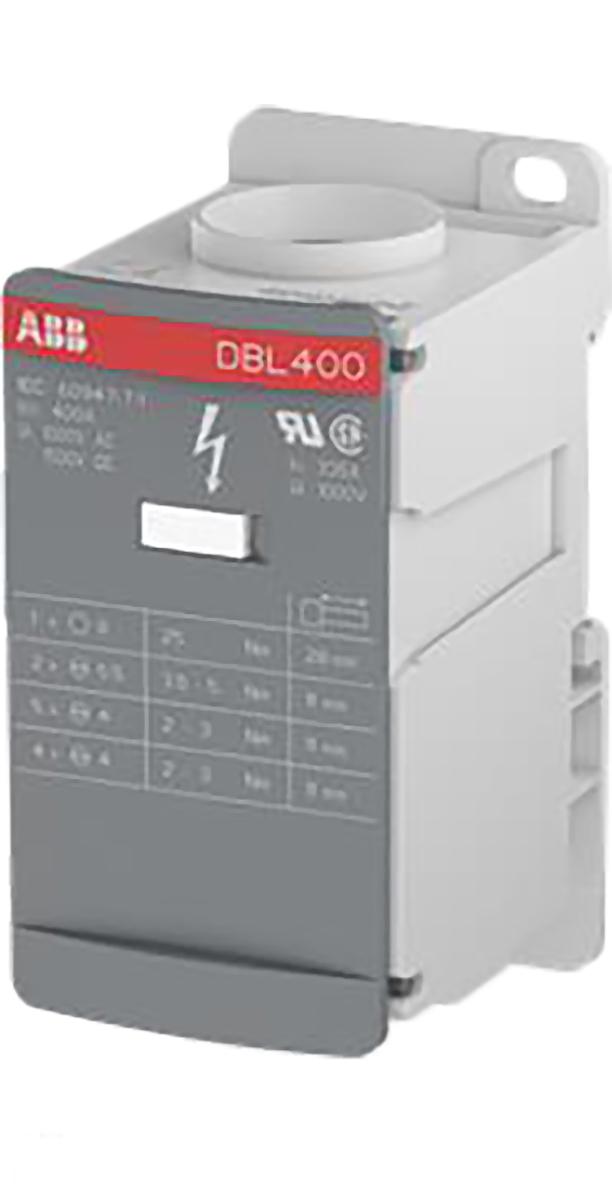 Entrelec Distribution Block, 12 Way, 2.5 → 10 (End 2) mm², 2.5 → 16 (End 2) mm², 2.5 → 35 (End 2)