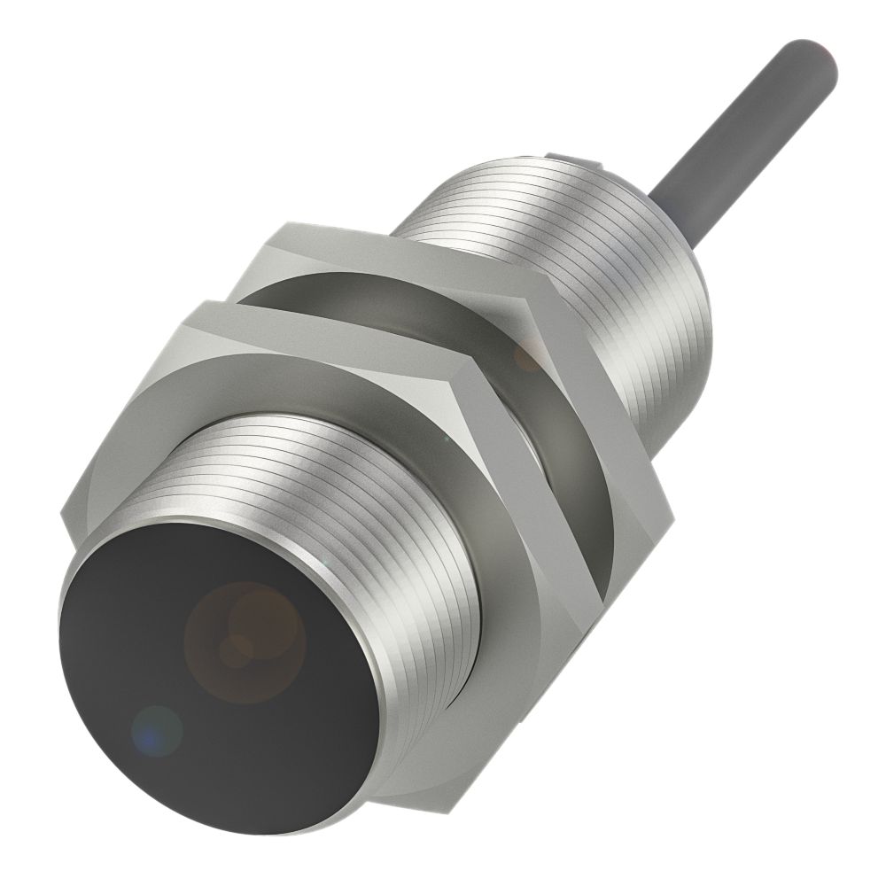 BALLUFF Inductive Threaded Barrel Proximity Sensor, M18, 7 mm Detection, 2-Wire NO, 10 → 36 V dc