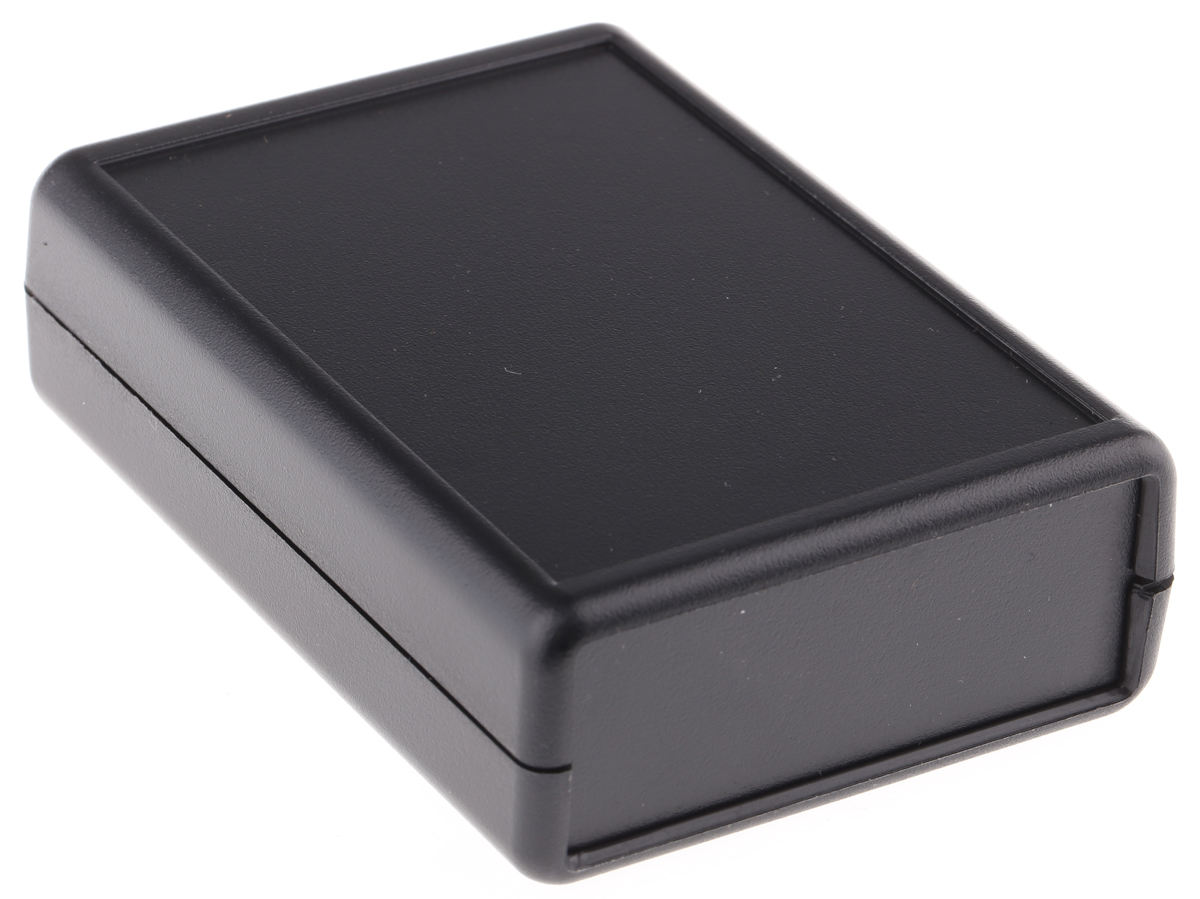 Hammond 1593 Black ABS Enclosure, 92 x 66 x 28mm