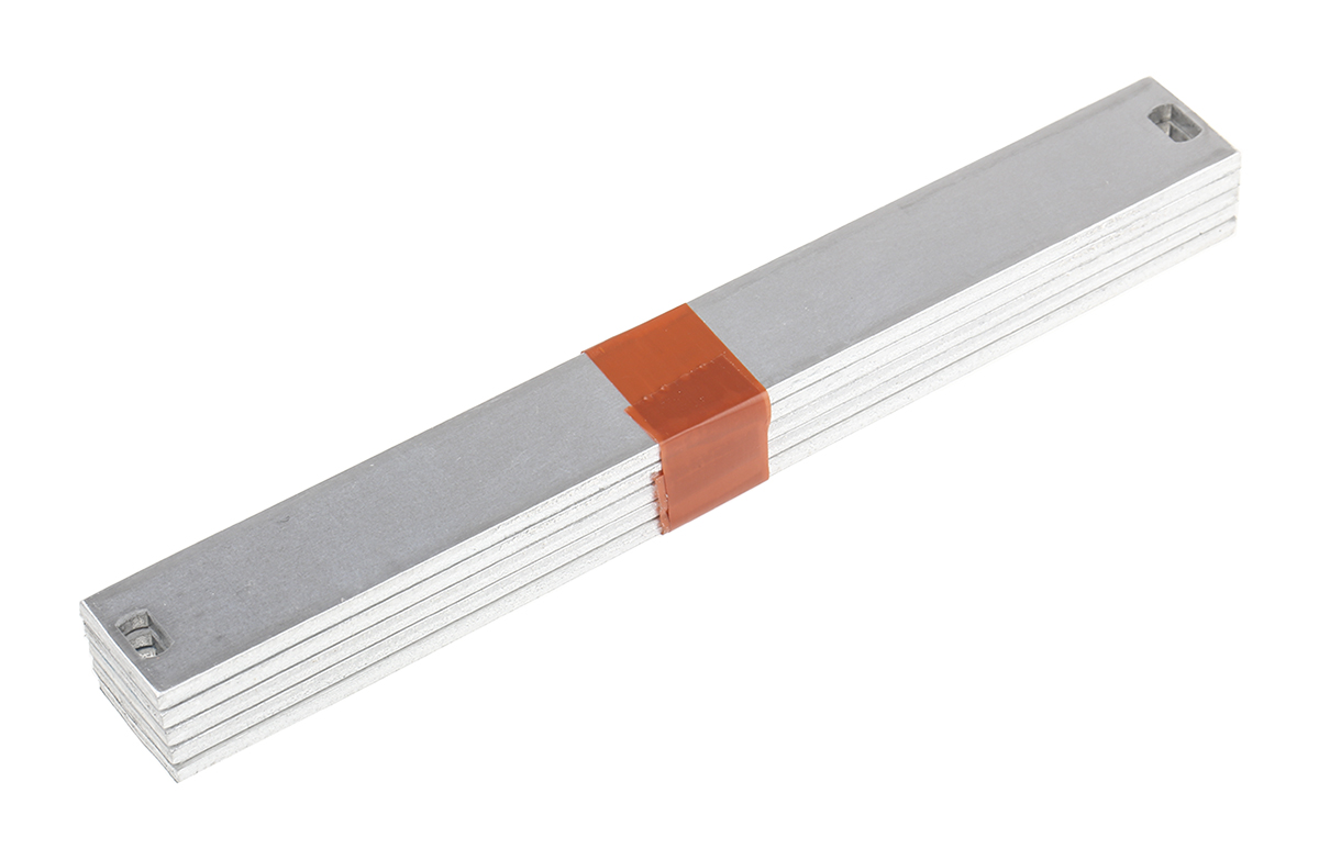 nVent SCHROFF Grey Aluminium Front Panel, 3U, 3HP