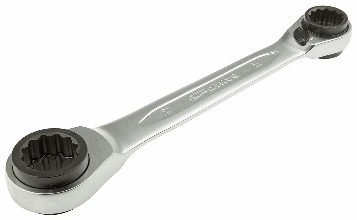 Bahco S4RM Series 4-Piece Spanner Set, 8 x 9 → 18 x 19 mm