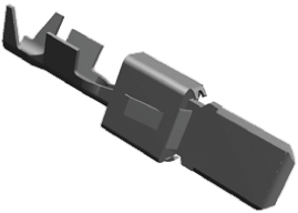 TE Connectivity AMP MCP 6.3/4.8K Series Male Crimp Terminal