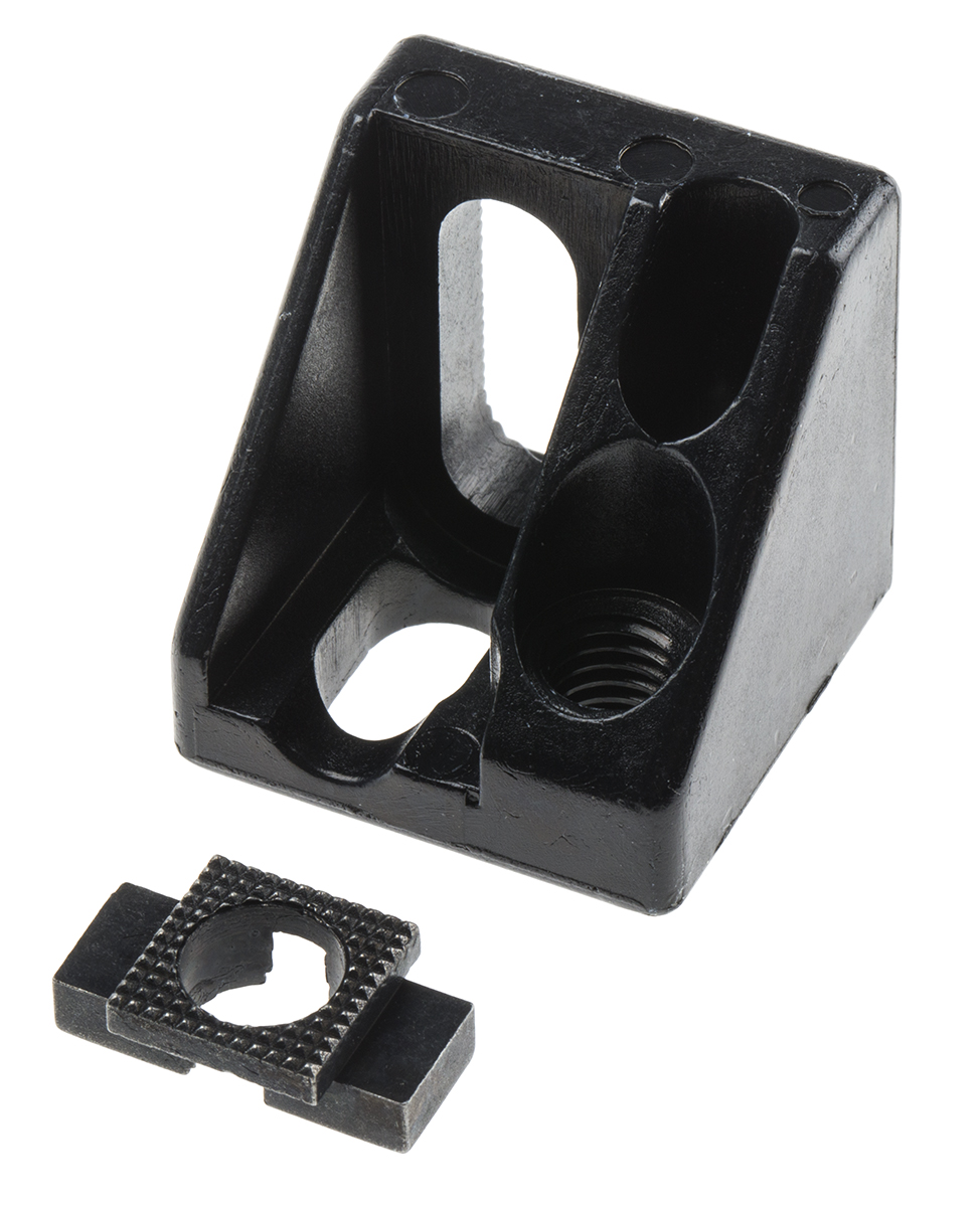 RS PRO Uniblock, 40, 8mm Slot, 40 mm Strut Profile