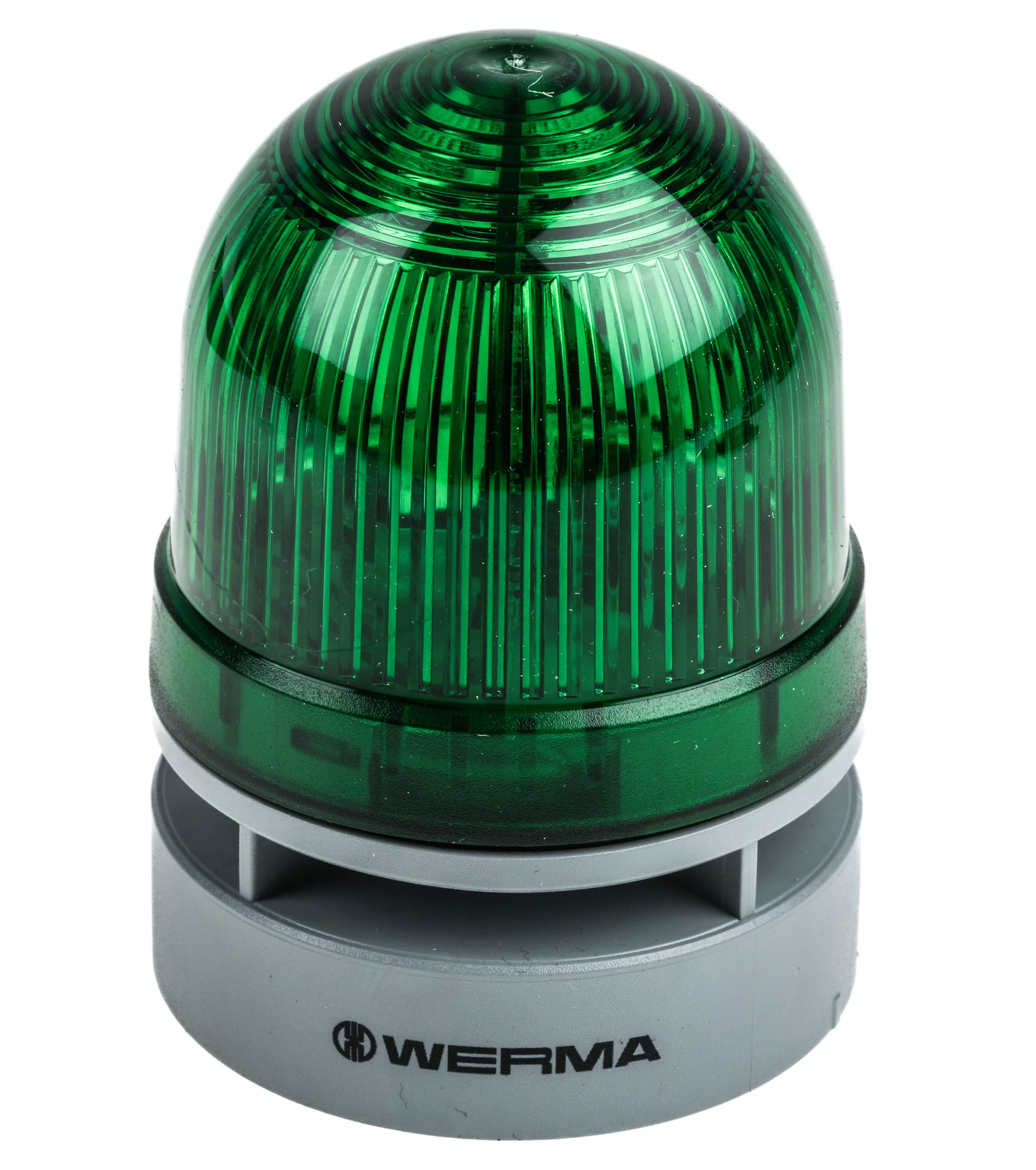 Werma EvoSIGNAL Mini Series Green Sounder Beacon, 24 V dc, IP66, Base Mount, 95dB at 1 Metre