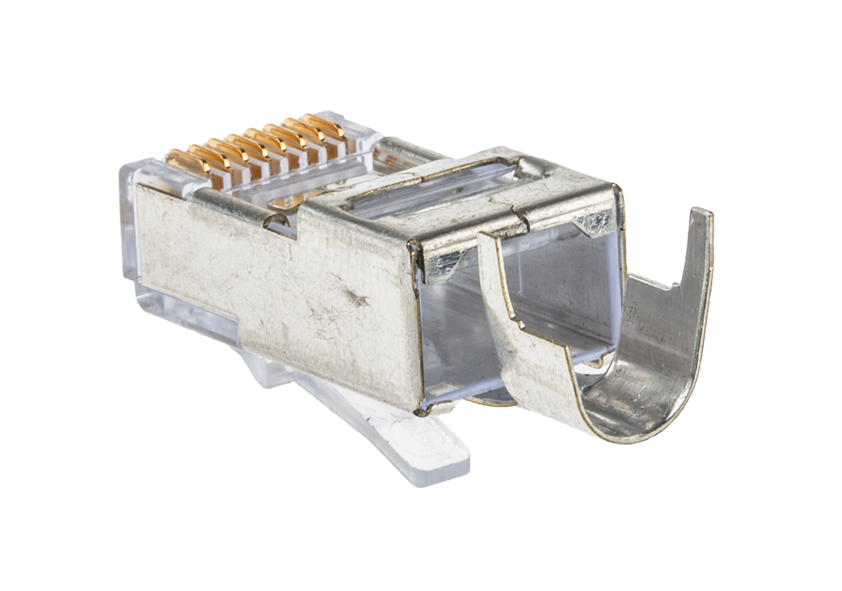 Molex 44915 Series Male RJ45 Connector, Cable Mount, Cat6 8P8C -Way