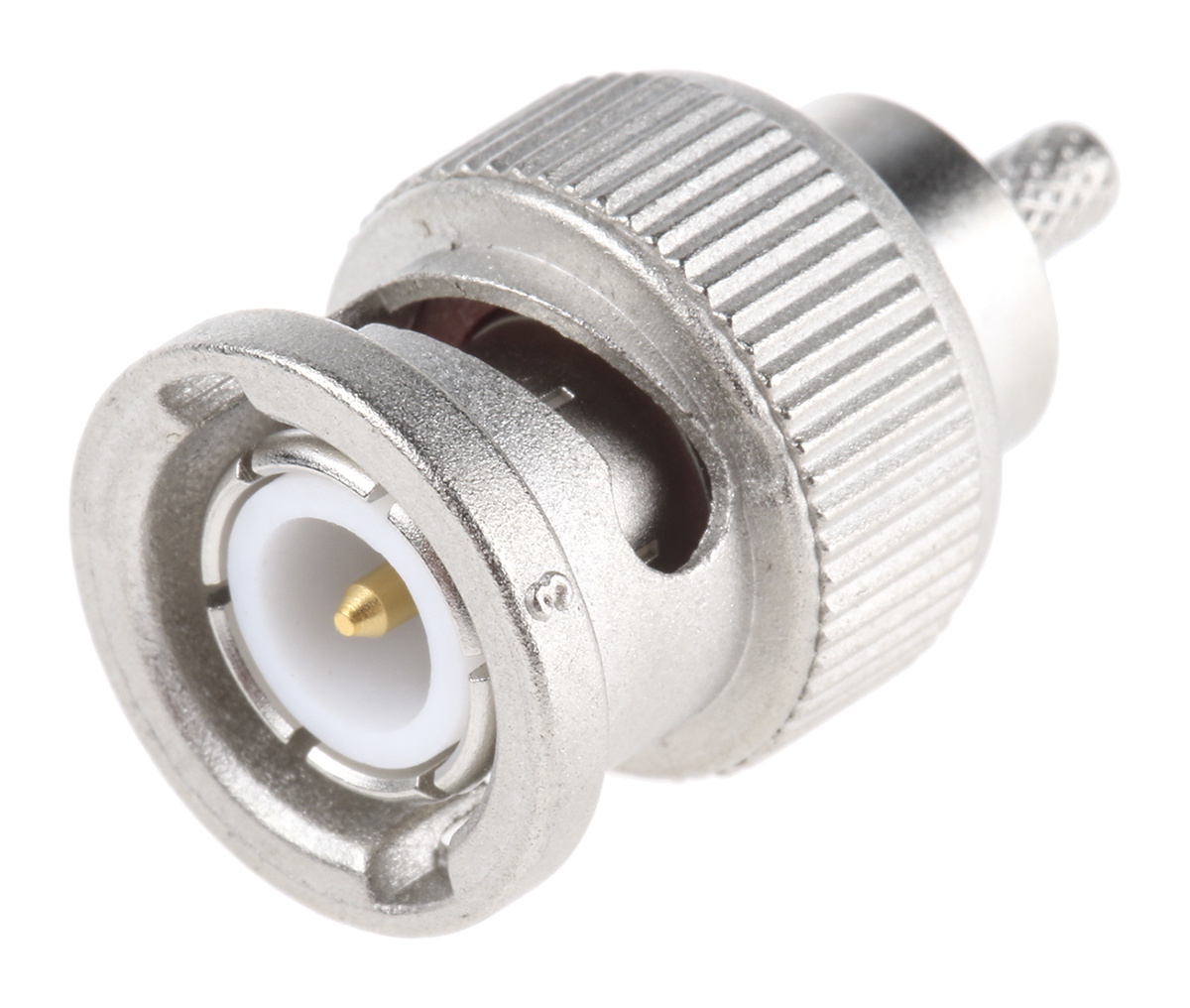 Telegartner, Plug Cable Mount BNC Connector, 50Ω, Crimp Termination, Straight Body