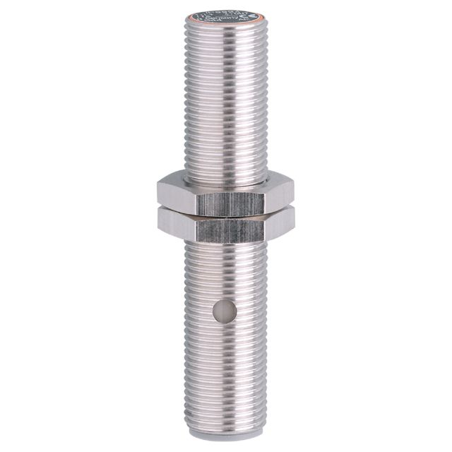 ifm electronic Inductive Threaded Barrel Proximity Sensor, M12, 2 mm Detection, PNP/NPN NO, 10 → 55 V dc