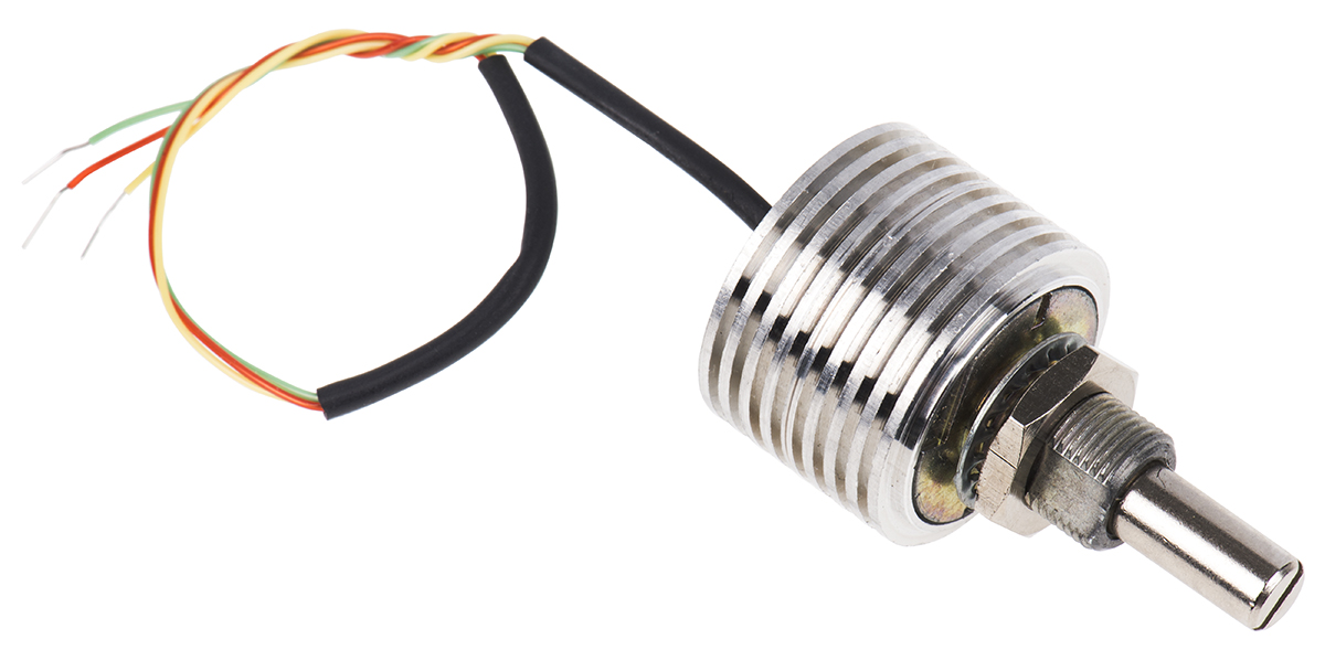 Vishay PE60 4.7Ω Rotary Potentiometer 1-Gang Panel Mount, PE60L0FLW4R7MA