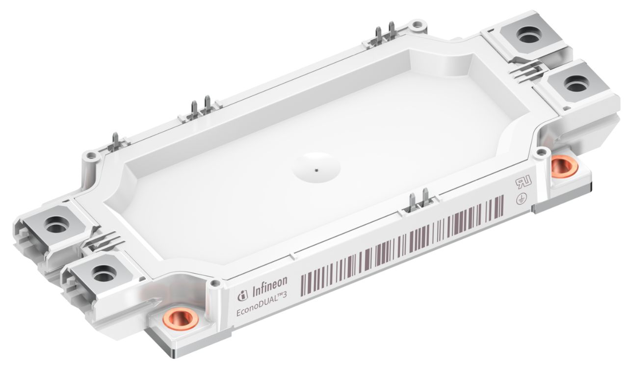 Infineon FF600R12ME7BPSA1, P-Channel Dual IGBT, 600 A 1200 V AG-ECONOD, Through Hole