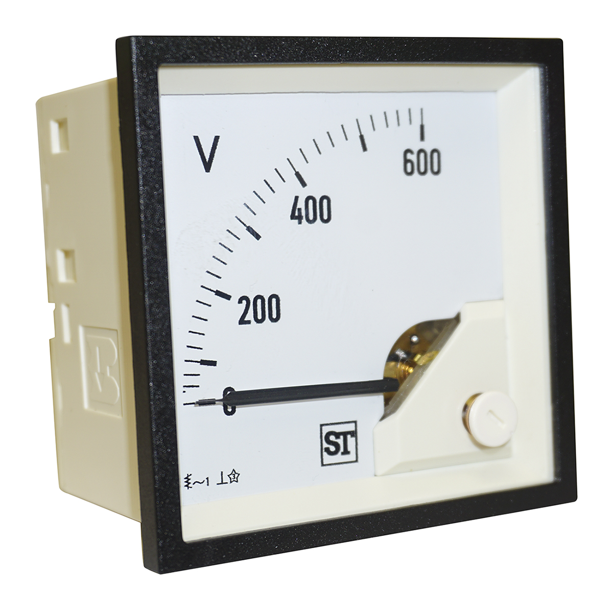 Sifam Tinsley Sigma Series Analogue Voltmeter AC, 68 x 68 mm