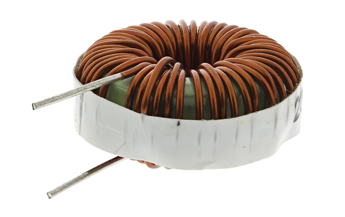 Bourns 220 μH ±15% Toroidal Inductor, 5.8A Idc, 54mΩ Rdc, 2300