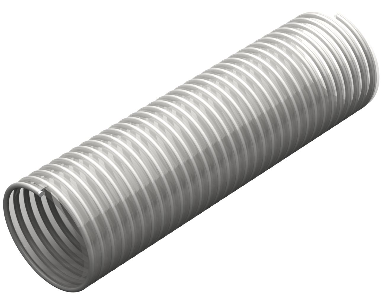 RS PRO PVC, Flexible Tube, 25.4mm ID, 32mm OD, Clear, 30m