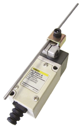 Omron HL-5000 Series Roller Lever Limit Switch, NO/NC, IP65, SPST, 250V ac Max, ac 5 A, dc 400mA Max