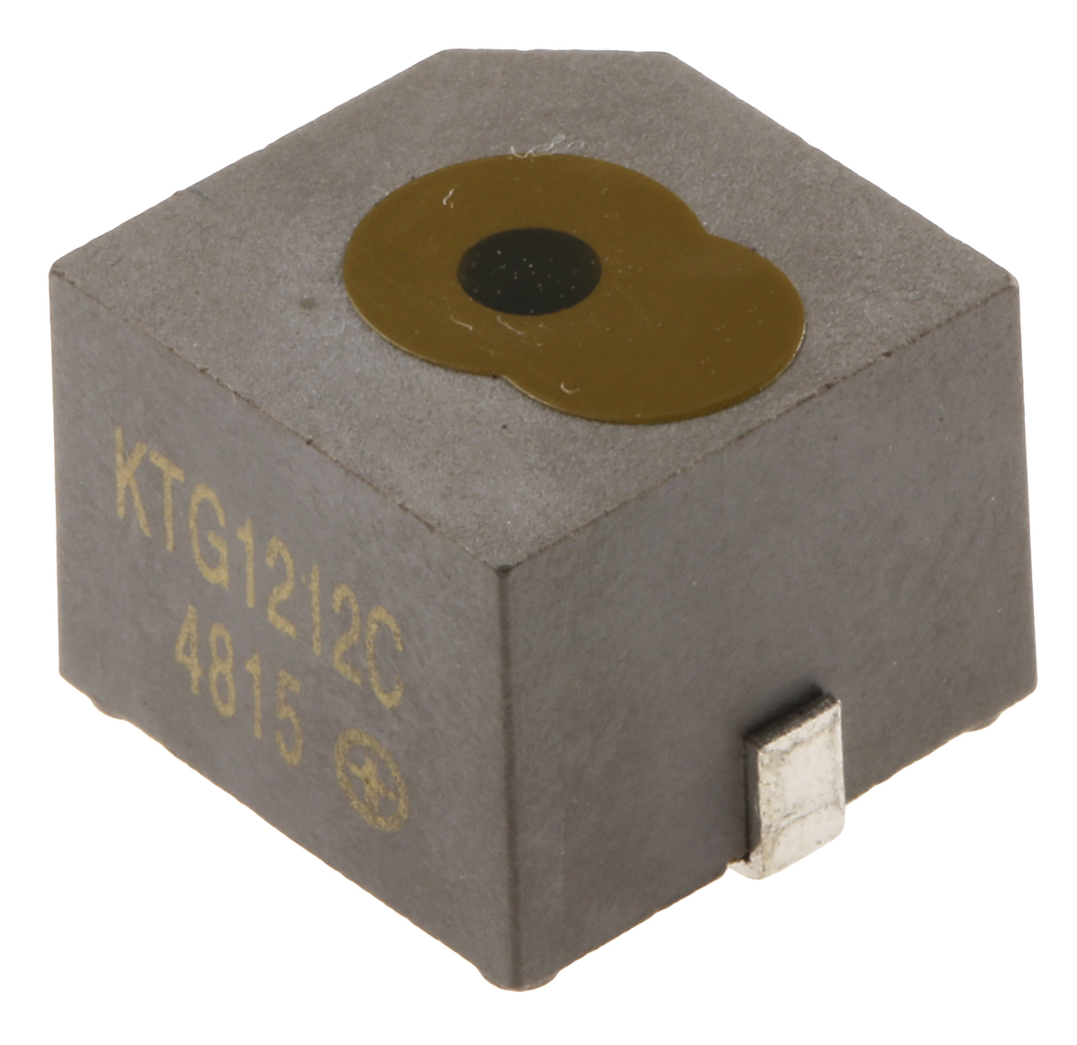 RS PRO 90dB SMD Continuous Internal Magnetic Buzzer Component, 12.8 x 12.8 x 10mm, 8V Min, 15V Max