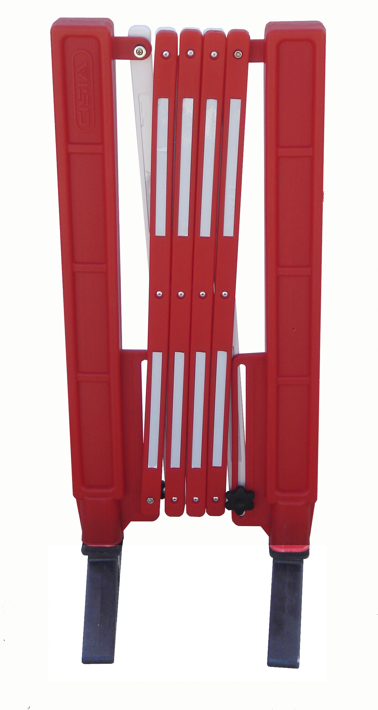 RS PRO Red Polypropylene Folding Barrier