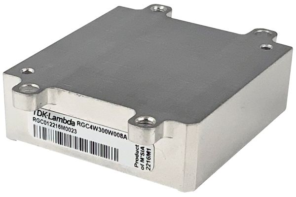 TDK-Lambda RGC DC-DC Converter, 9.6 → 48V dc/ 8A Output, 9 → 53 V dc Input, 300W, PCB Mount, -40°C Max