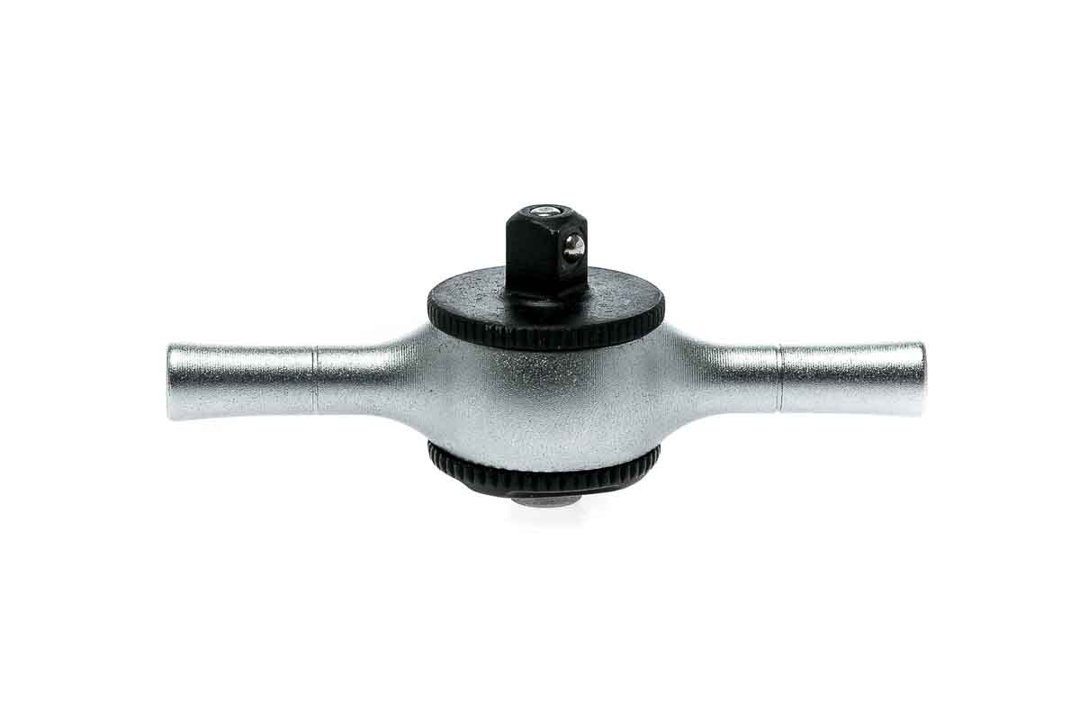 Teng Tools 1/4 in Square 1/4 inch drive mini palm ratchet, 76.0 mm Overall