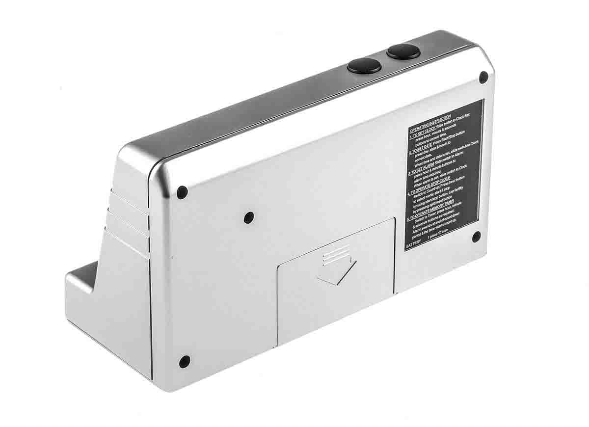 RS PRO Silver Desktop Timer