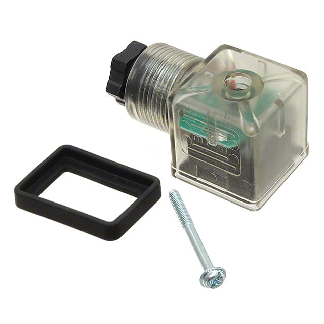 Brad from Molex 2P+E DIN 43650 A, Male DIN 43650 Solenoid Connector, 24 V Voltage