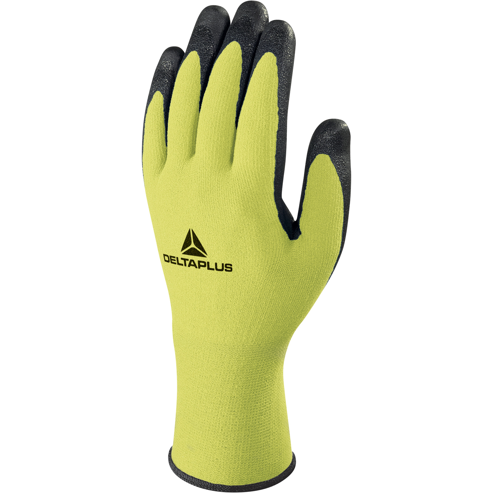 Delta Plus APOLLONIT VV734 Polyester, Spandex Work Gloves, Size 8, Nitrile Coating
