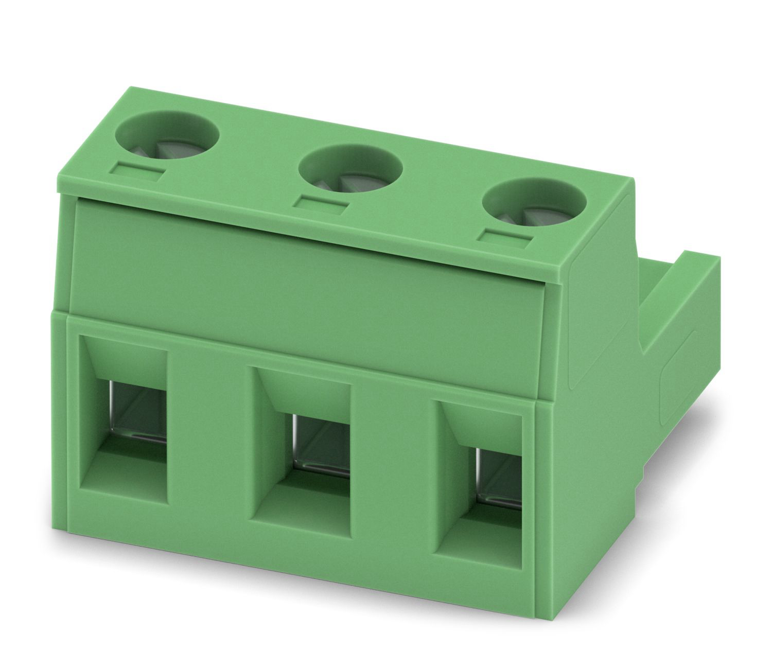 Phoenix Contact, 7.5mm Pitch, GMSTB 2.5/ 3-ST, 3 Way, , Pluggable Terminal Block, Plug, Cable Mount, Screw Termination,