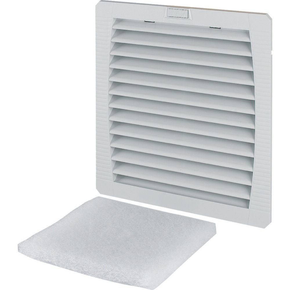 Eaton xEffect E-FAN Series Fan Filter for 223 x 223mm Fans, Plastic Filter, Plastic Frame, 252 x 252 x 38mm