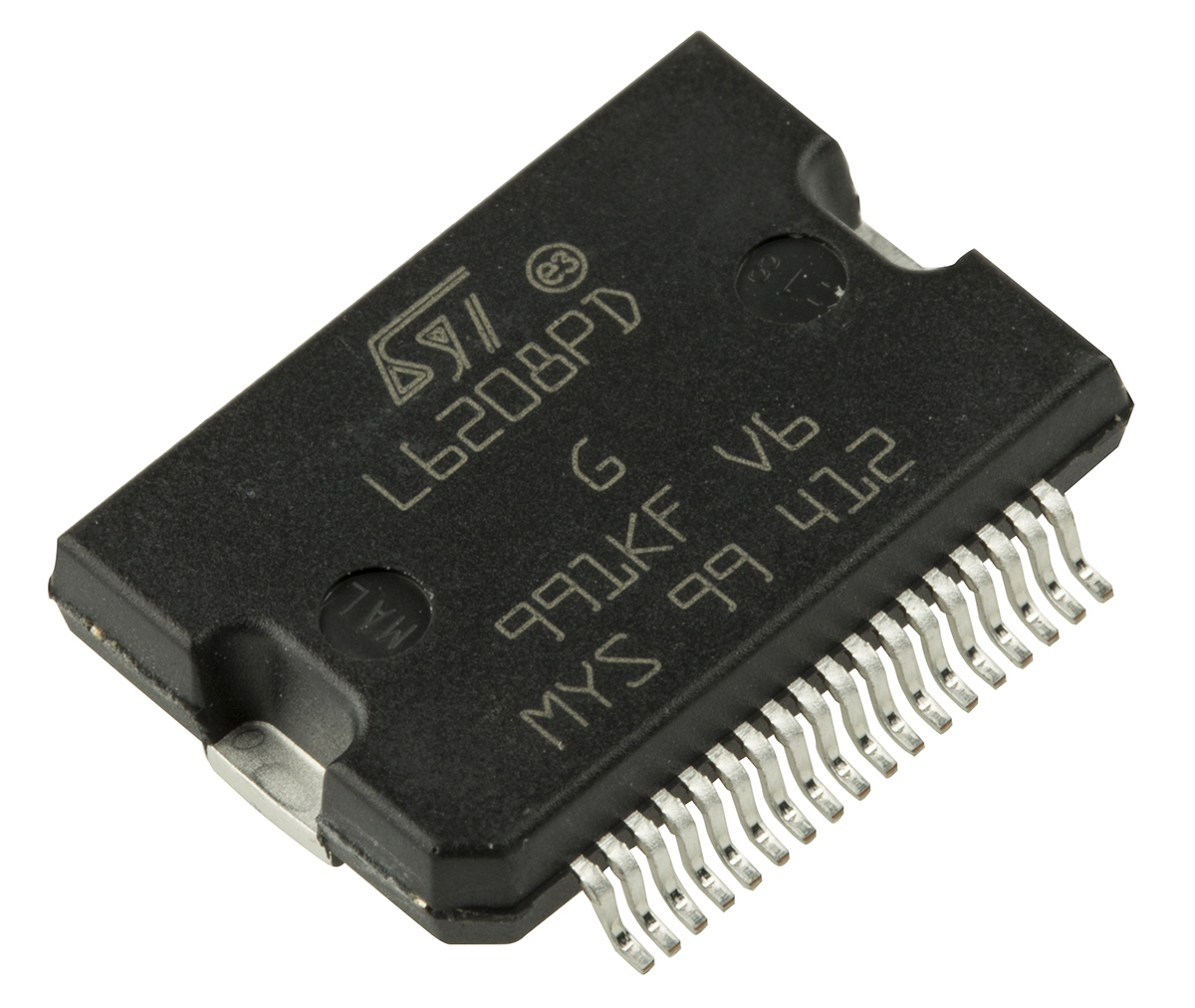 STMicroelectronics L6208PD, Stepper Motor Driver IC, 52 V 2.8 A 38-Pin, PowerSO