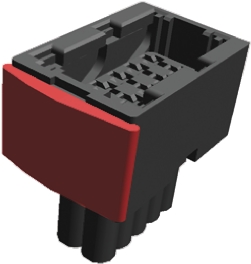 TE Connectivity, Junior Power Timer Automotive Connector Socket Black Cable Mount 10 Way 1-963214-1
