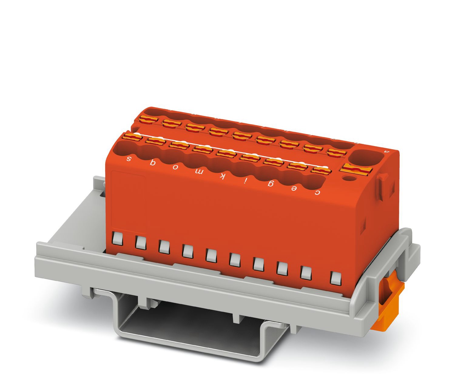 Phoenix Contact Distribution Block, 19 Way, 2.5mm², 17.5A, 500 V, Red