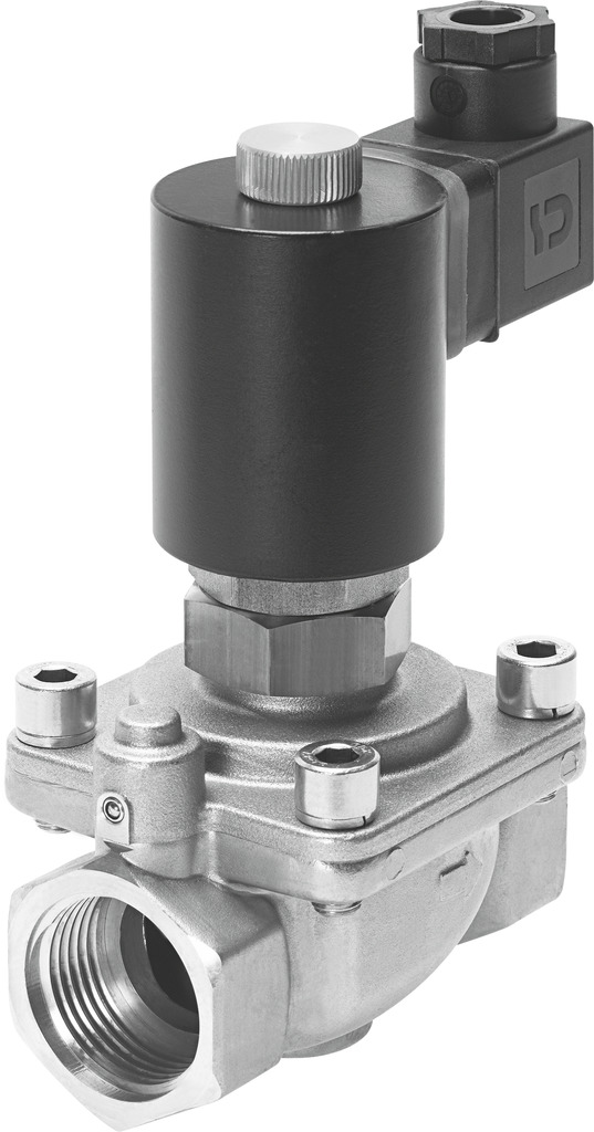 Festo 2/2 Solenoid Valve - Solenoid/Pilot G 3/4 VZWF Series 24V dc, 1492113