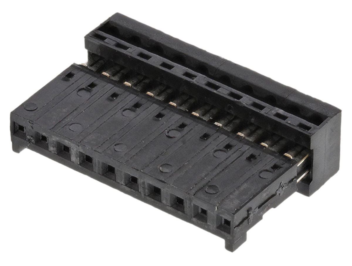 Wurth Elektronik 10-Way IDC Connector Socket for Cable Mount, 1-Row